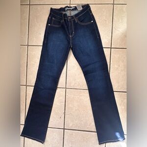 Wrangler Dark Blue Denim Jeans